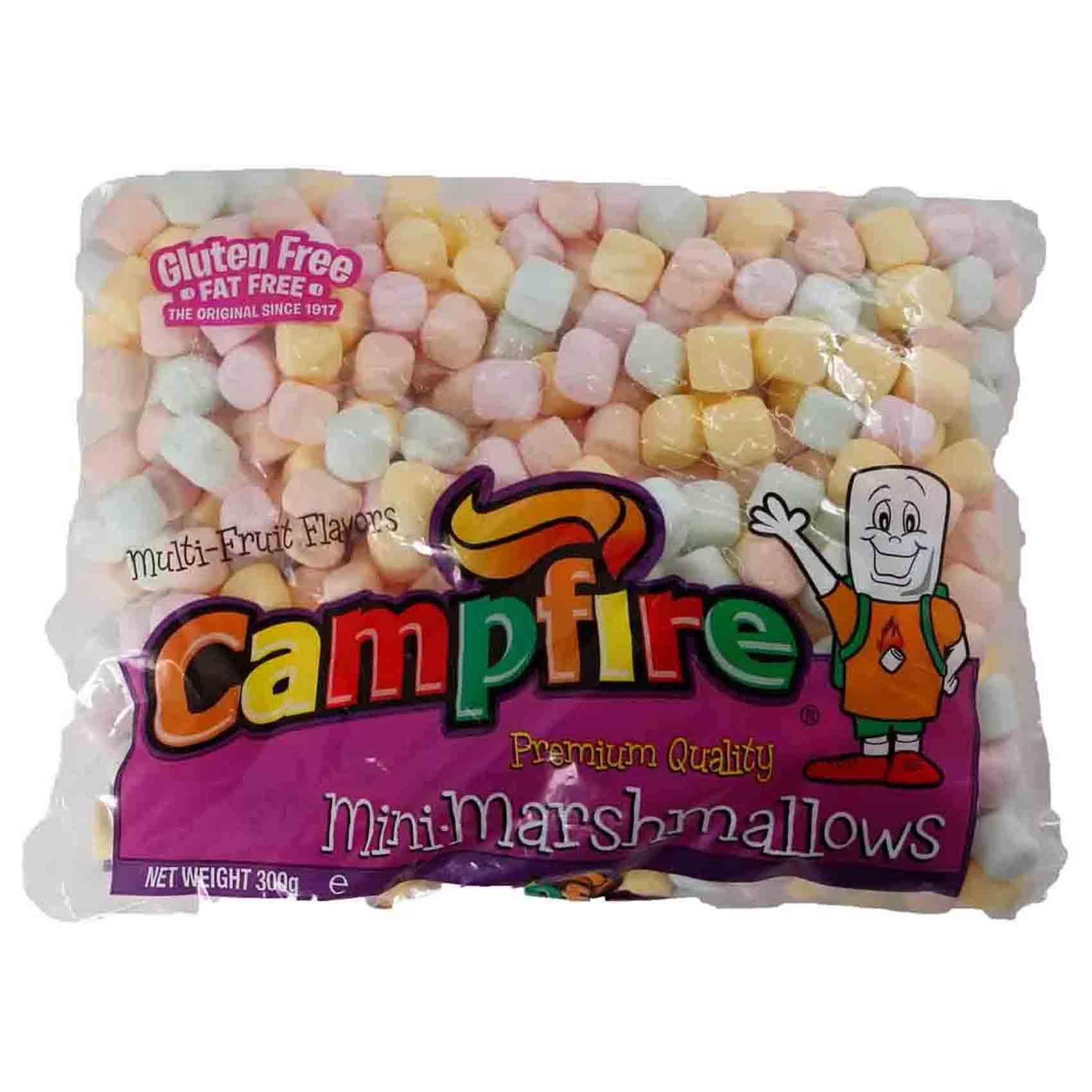 Campfire Gluten Free Fruit Mini Marshmallow 300 Gram