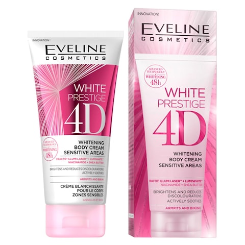 Eveline Cosmetics White Prestige 4D Whitening Body Cream White 100ml