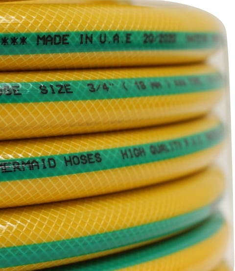 Garden Water Hose Reinforced 3/4 Inch 25 Meters - Yellow