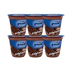 Buy Almarai Custard Chocolate Dessert 85g Pack of 6 in Saudi Arabia