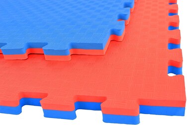 ULTIMAX Interlocking Puzzle Mat Polyvalent Mat Exercise Mat with EVA Foam Interlocking Tiles for Exercise, Gymnastics, Protective Flooring High Quality EVA foam Mat Thickness 2.5 cm-4 pcs Set