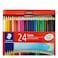 Luna Colouring Pencils 24Pieces