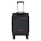 Eminent Expandable Luggage Trolley Bag Soft Suitcase for Unisex Travel Polyester Shell Lightweight with TSA lock Double Spinner Wheels E777SZ Carry On 20 Inch Black