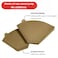 Coffee Filters Size 02, 100 Count 2-4Cups Unbleached Natural Brown U102 Disposable Coffee Filter Paper, Compatible with Conical Shaped Pour Over Coffee Dipper and Drip Coffee Maker