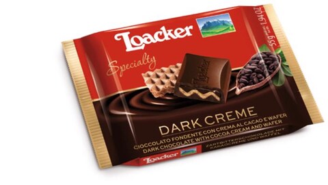 Loacker Dark Creme Chocolate Bar - 55 grams