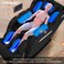 COOLBABY Electric massage chair, zero-gravity linkage capsule with large-screen LCD touch screen