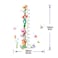 StickieArt - Mermaids Growth Chart Wall Decal, Multi-Colour, 50 x 70 cm, STA-129