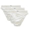 Fruit Of The Loom Classic Slip Underwear Small White Pack of 3