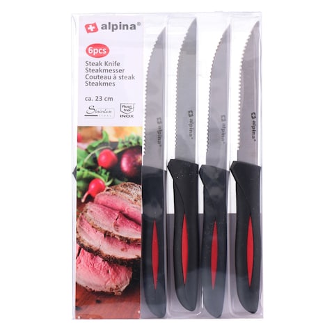 Alpina Steak Knife Set 6 PCS