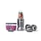 Nutribullet Smoothie Maker Blender NBR1212M 600 Watts, 12 Piece Set, Gray