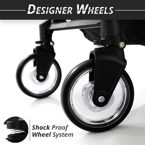 Teknum Explorer Travel Stroller - Black
