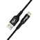 mpBLBERRI BLB-U326 Type-C USB Metal Cable 1 Meter, Black