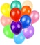 Party Time 120-Pieces Assorted Colour Balloons 12inch 12 Kinds of Rainbow Party Latex Balloons, Latex Balloons for Party Decoration, Birthday Party Supplies or Arch Decoration