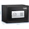Rubik Safe Box A4 Document Size With Digital Lock And Override Key For Home Office Shop Business RB-25EGC (25x35x25cm) Black