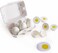 Hape Egg Carton, 3 Hard-Boiled Eggs With Easy-Peel Shell &amp; 3 Fried, Wooden Realistic Educational Toy For Children 3+, White And Yellow (E3156)