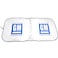GM Car Windshield Sunshade, Car Sun Shade UV Rays And Heat Protector Sun Visor Foldable Keep Your Vehicle Cool Blocks UV Rays