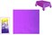 Generic Beautiful Plastic Table Cover - Purple Colour - (137X182 Cm) (Pack Of 12 Unit)