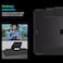 Spigen Ultra Hybrid Pro designed for iPad Pro 13 inch case cover (2024) M4 with Clear Transparent Back and Pencil Holder - Black