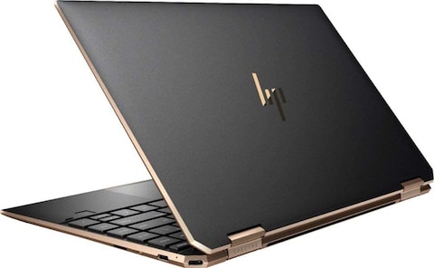 HP Spectre X360 Chassis 13T Convertible 10th Gen Intel i7-1065G7 1.3Ghz, 16GB RAM, 512GB SSD, 13.3 FHD Touchscreen, FP, Stylus Pen, Sleeve, ENG Backlit KB, Win 10, Black &amp; Gold-International Version