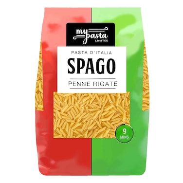 Spago Pasta Penne Rigate 500G