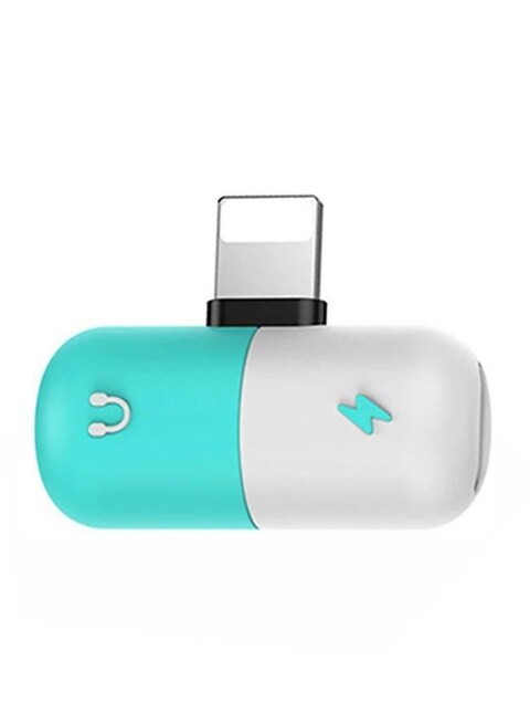 Generic - Dual Lightning Splitter Adapter Multicolour