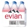 Evian Natural Mineral Water 1L Pack of 6