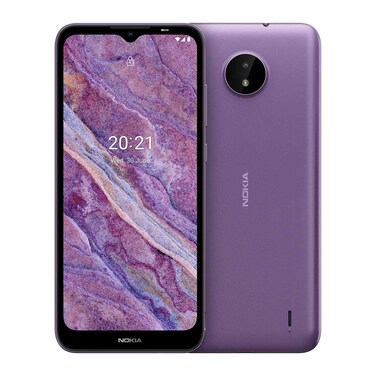 نوكيا C10 – هاتف 6.52 بوصة 32 جيجابايت/2 جيجابايت ثنائي الشريحة بشبكة الجيل الثالث - أرجواني