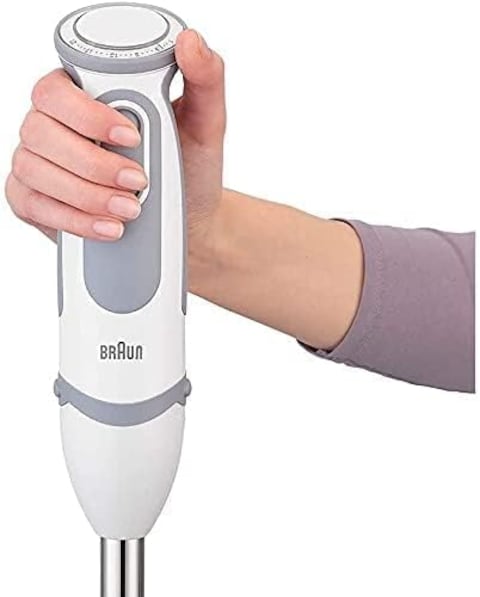 Braun MQ 5245 MultiQuick 5 Vario Hand Blender With Attachments, 1000 Watt, White