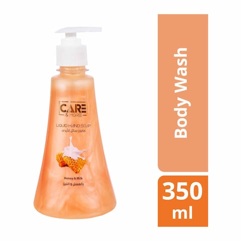 Care and More Liquid Hand Wash - 350 Ml - Honey and Milk