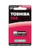 Toshiba 23A Type Alkaline Battery 12 V (0% Mercury) - Equivalent To Lrv08 / A23 / L1028 / Mn21 / V23Ga