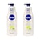 لوشن الجسم نيفيا 400 مل × 2 متنوع
