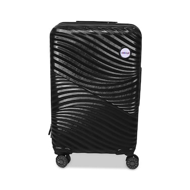Biggdesign Moods Up Size 20&quot; Suitcase, High-Resistance and Durable ABS Material, 360&deg; Swivel Wheels made of Silicone,Secure Travels with Special Lock System, 20Kg Carrying Capacity, Small Size, Black