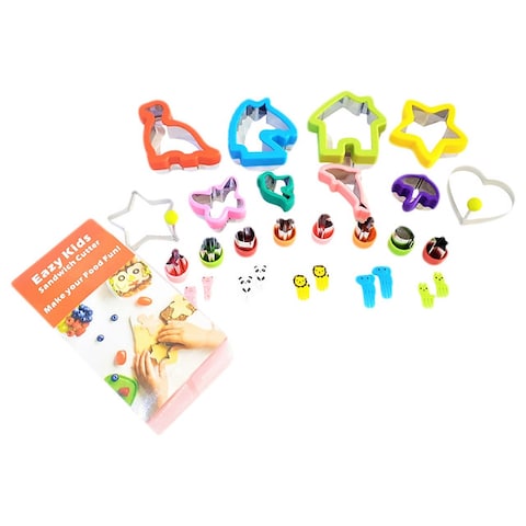 Eazy Kids Stainless Steel Sandwich Cutter Combo