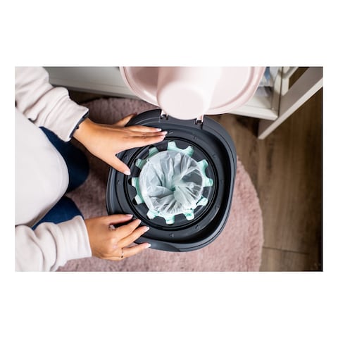 Tommee Tippee Twist And Click Advanced Nappy Disposal System White