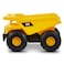 CAT Mini Crew Dump Truck Play Vehicle 7inch Yellow