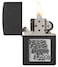 Zippo Lighter Model 363-B. Crackle W/Cr Emblem-720060538