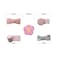 Aiwanto - 2 Set Hair Accessories For Baby Girl Bowknots Beautiful Hair Clips For Baby Girls (Purple & Pink)