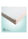 Moon Two Fold Travel Cot Mattress, Portable Foldable Mattress, Easy To Carry. Anti &ndash; Skid Bottom And Soft Foam, Beige