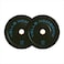 Yalla HomeGym High-Quality Olympic Bumper Weight Plate for Barbells PAIR of 20KG