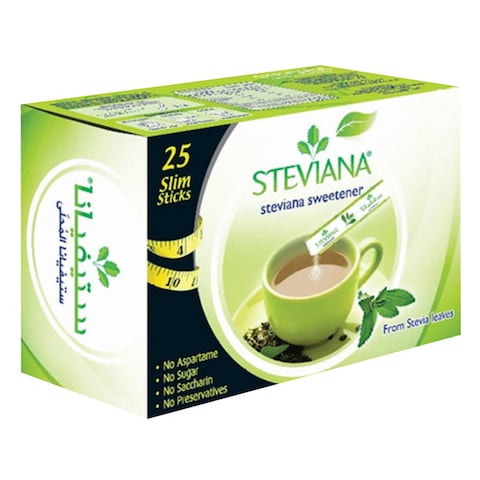 Steviana Sweetener 25 Sticks