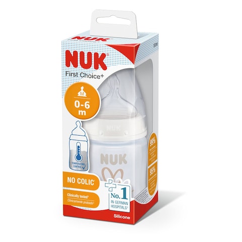 Nuk First Choice+ No-Colic Feeding Bottle SNK718 Multicolour 150ml