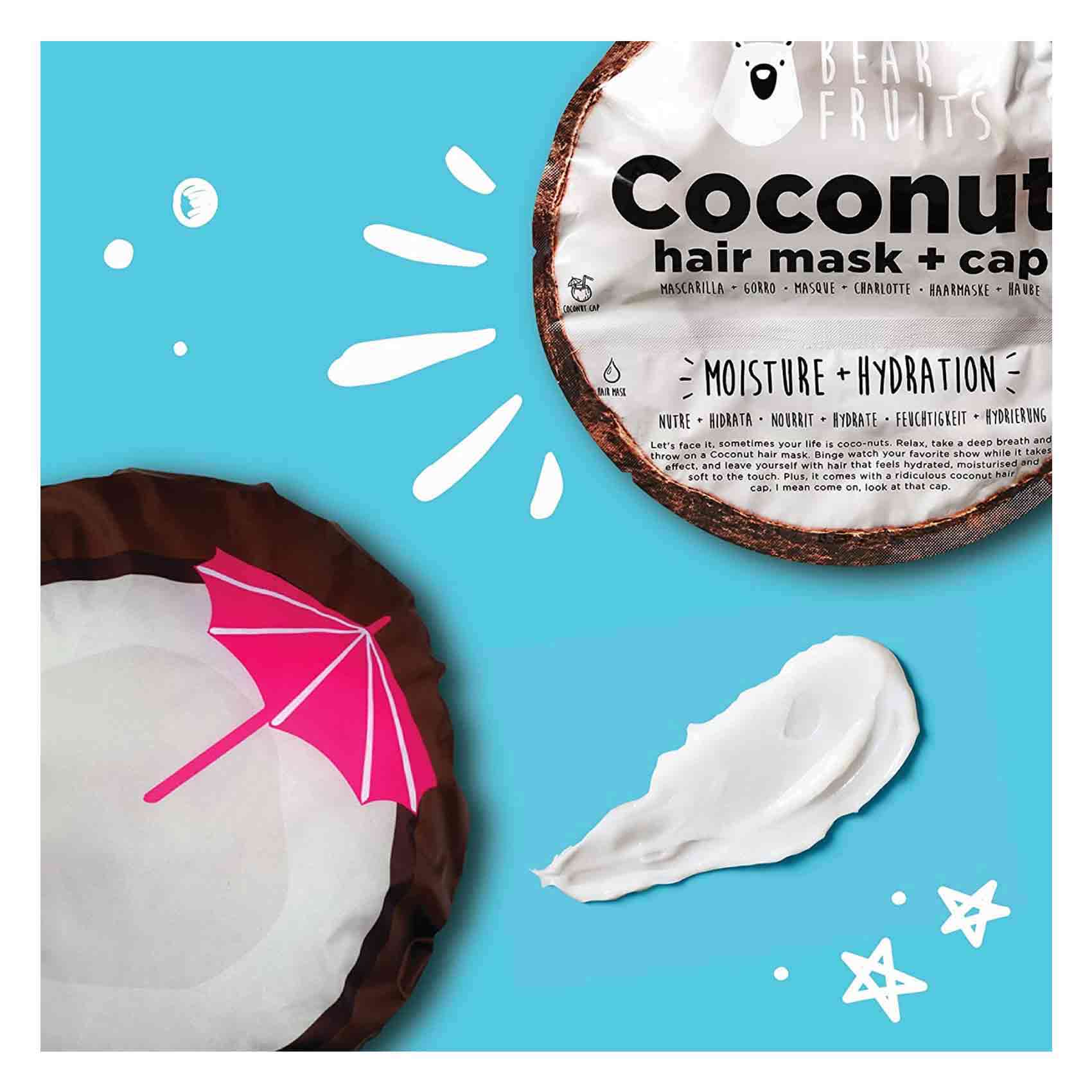 Marumaru24 Coconut Mask 20枚 Coco & Eve Like A Virgin Super Nourishing Coconut & Fig Hair