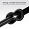 Moxedo Lite USB to Lightning Fast Charging Cable 1M Compatible for iPhone 14/14 Plus/14 Pro/14 Pro Max, iPhone 13/12 Series, iPhone SE 2022/11/XR/XS Max (Black)