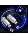 Bluelans - Neon LED Lamp Flash Tyre Wheel Valve Cap Light For Bicycle
