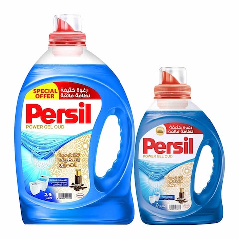 Persil power gel oud high foam deep clean technology 2.9 L + 1 L