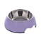 Nutrapet Melamine Round Bowl Purple M:17.5 * 6.5cms 350/Ml11.8Oz