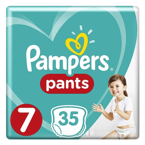 Pampers Baby Pants Diaper Extra Large Size 7 35 Pieces  16 Kg