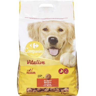 Carrefour High Beef Content Dog Biscuits