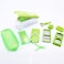 Generic Vegetable Slicer Dicer Food Chopper Cuber Cutter, Cheese Grater Multi Blades