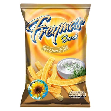 Freyma&#39;s Sour Cream &amp; Dill Snacks - 30 gram